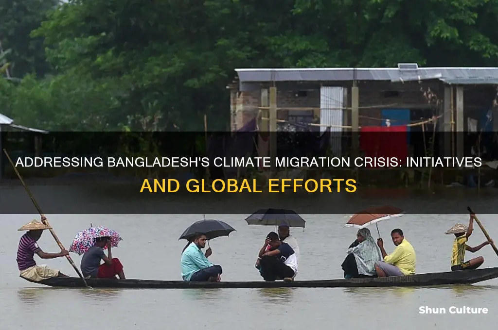 what is being done to help the bangladesh climate migration