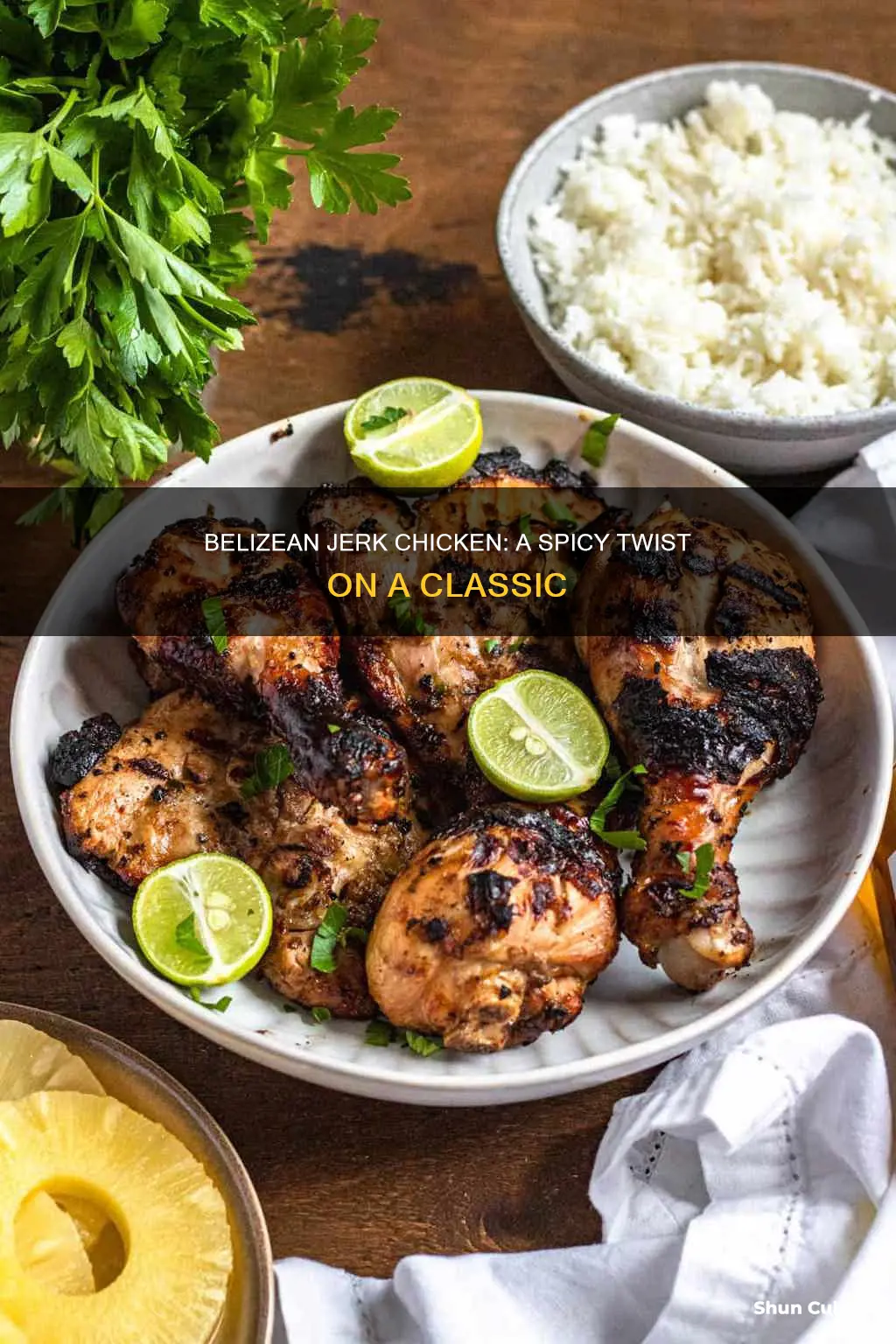 what is belizean jerk chicken