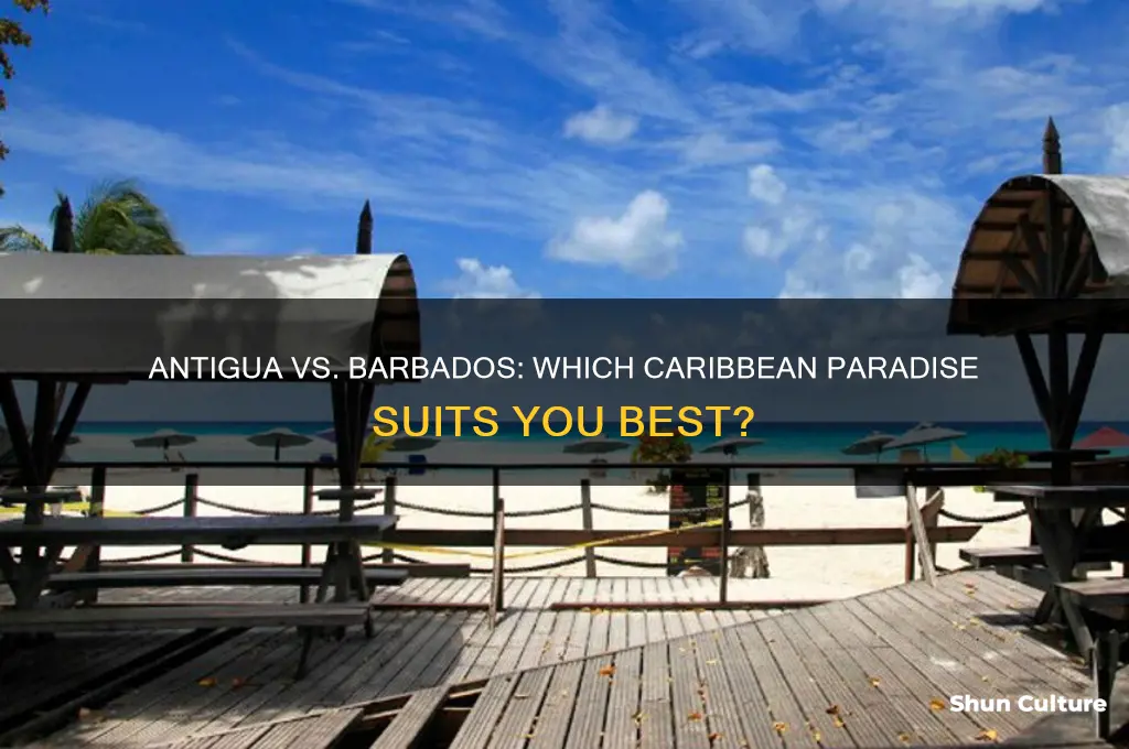 what is better antigua or barbados