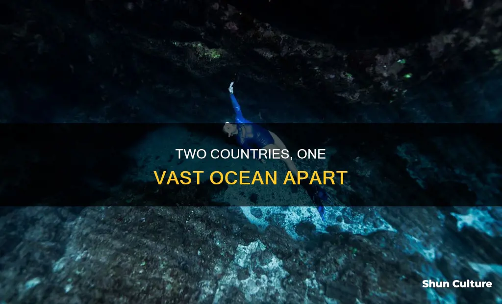 what is between australia and united states