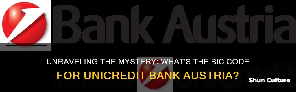 what is bic code for unicredit bank austria