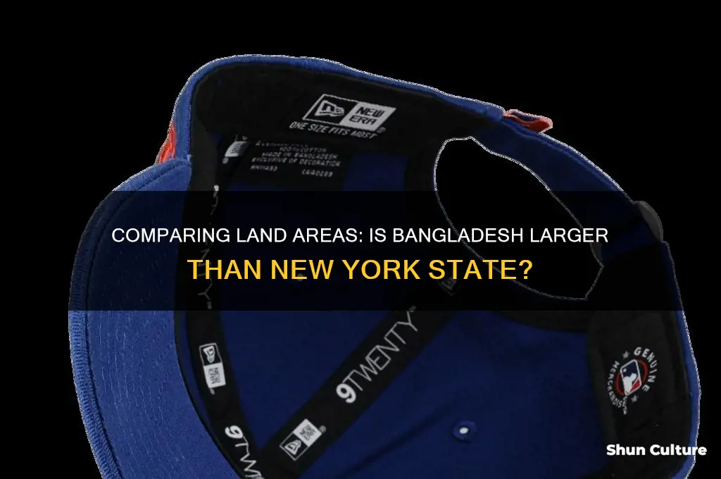 what is bigger bangladesh or new york