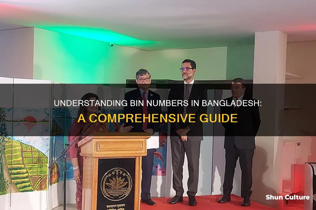 what is bin number in bangladesh