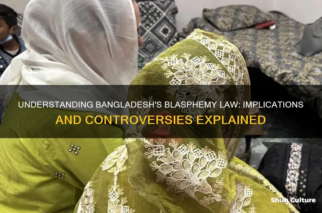 what is blasphemy law in bangladesh