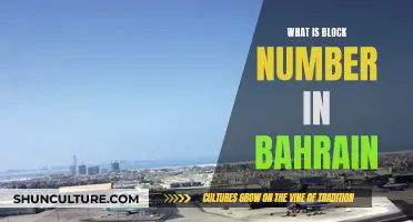 Exploring Bahrain's Unique Block Number System