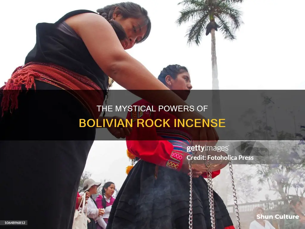 what is bolivian rock incense