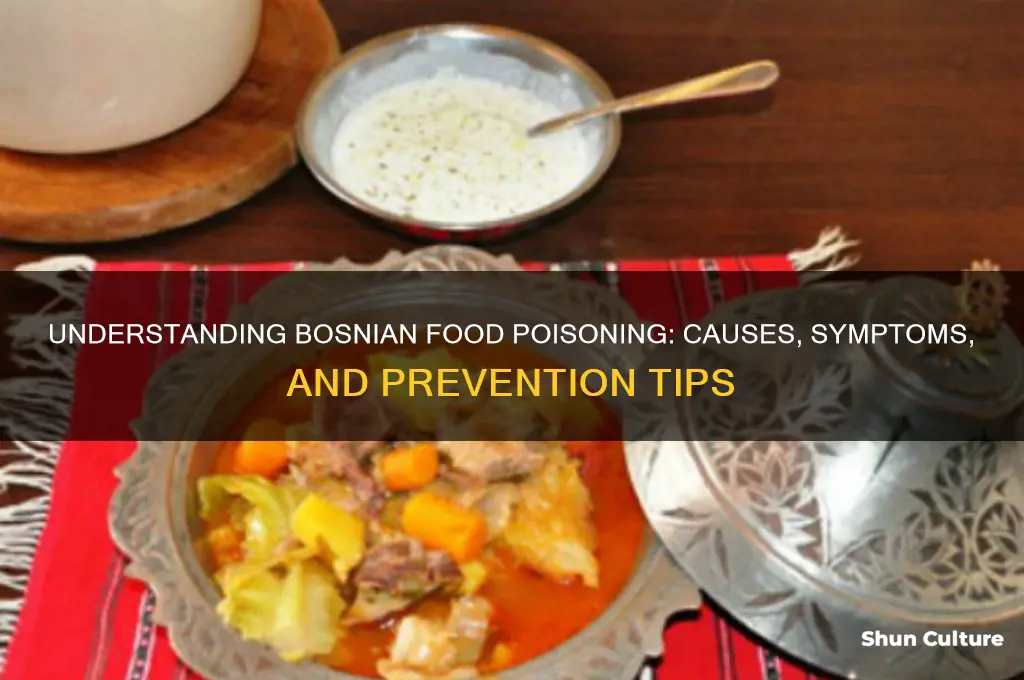 what is bosnian food poisoning