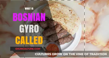 Discover the Unique Name of Bosnian Gyro: A Culinary Delight