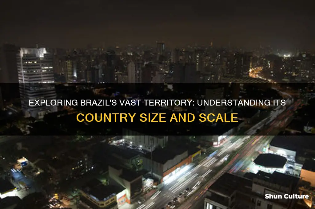 what is brazils country size