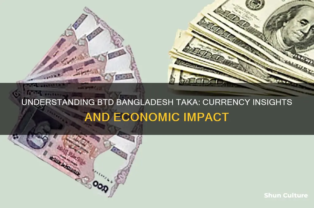 what is btd bangladesh taka