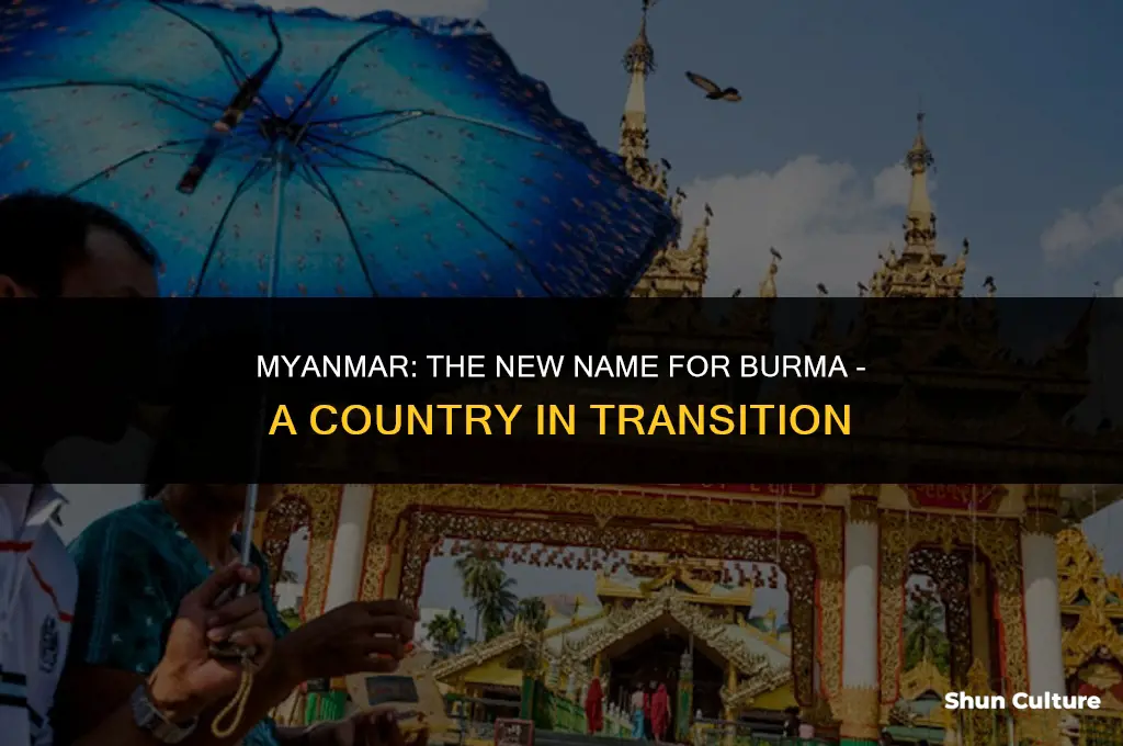 what is burma called now