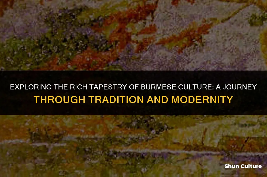 what is burma culture