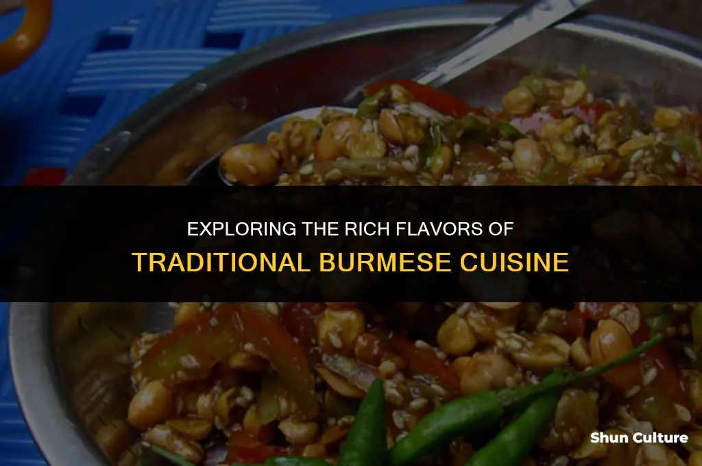 what is burma food