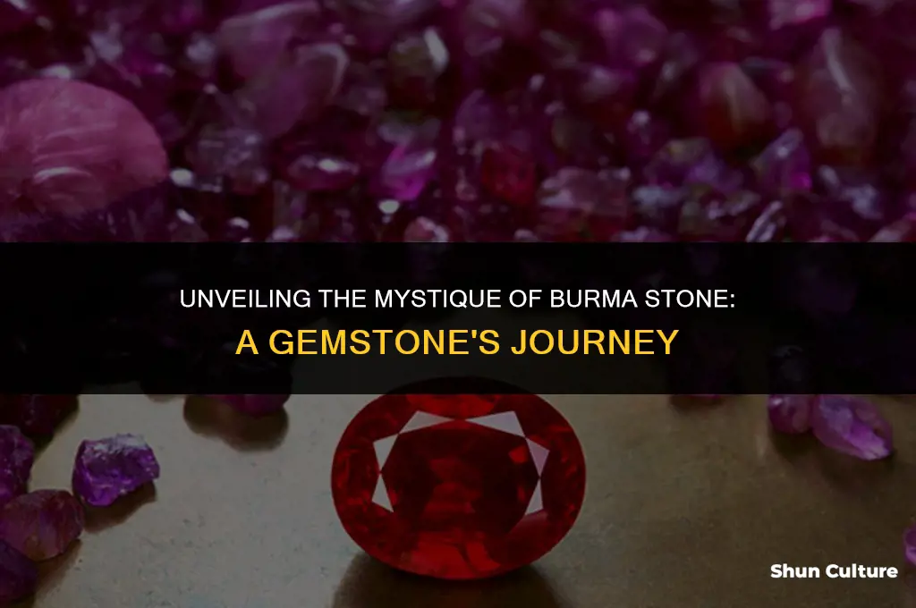what is burma stone