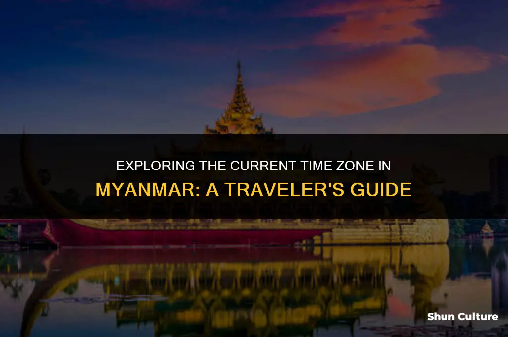 what is burma time now