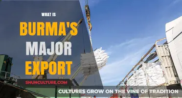 Unveiling Burma's Economic Powerhouse: A Look at Its Major Exports