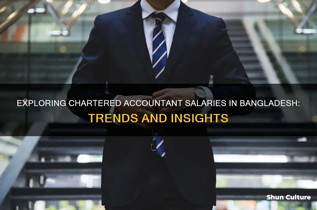 what is ca salary in bangladesh