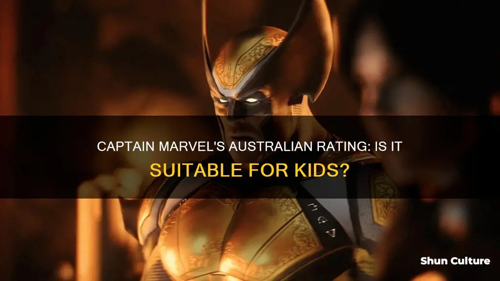 what is captain marvel rated in australia
