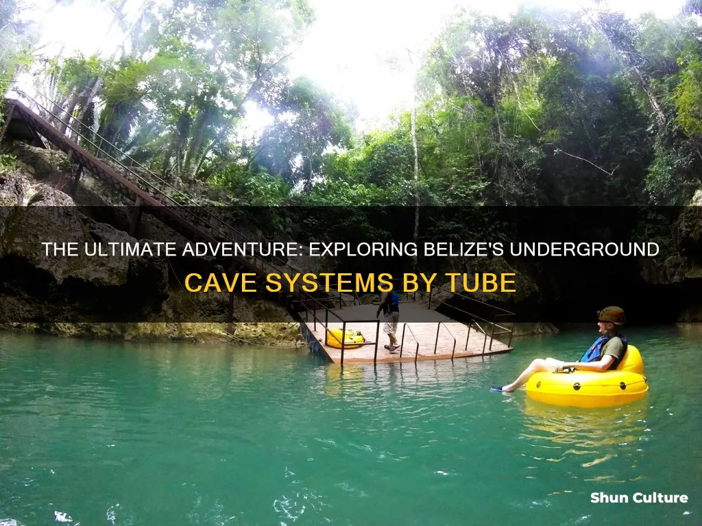 what is cave tubing belize