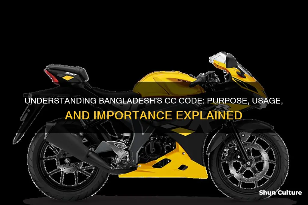 what is cc code bangladesh