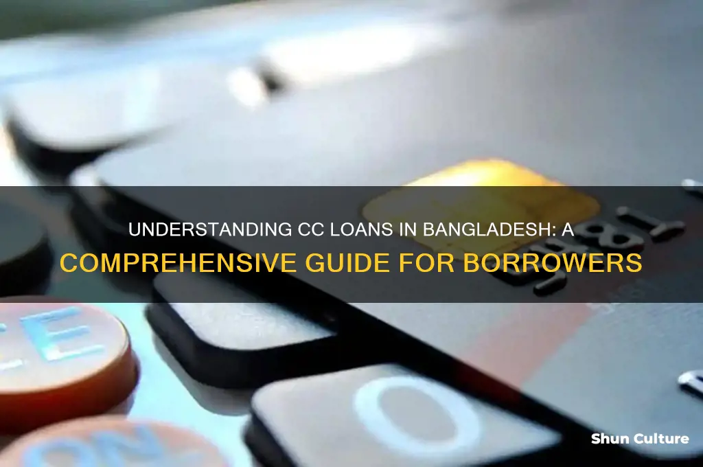 what is cc loan in bangladesh