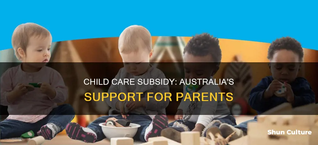 what is child care subsidy australia