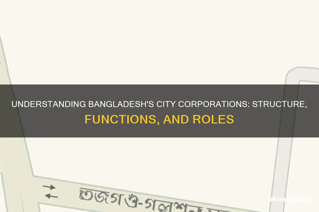 what is city corporation in bangladesh