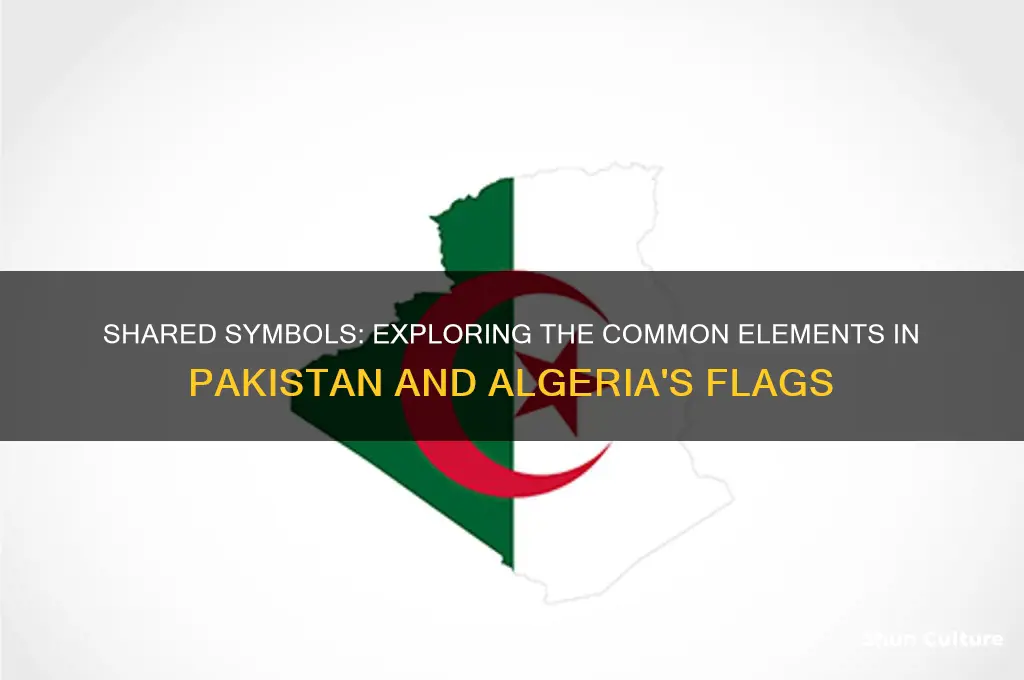 what is common to the flags of pakistan and algeria
