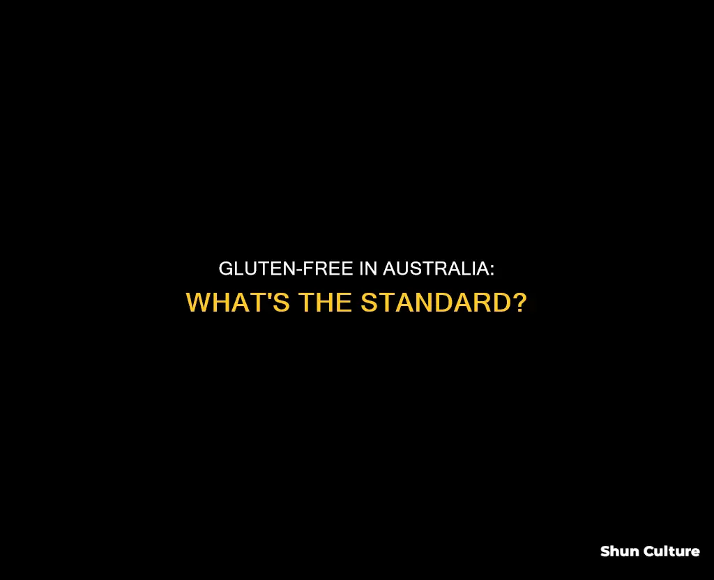 what is considered gluten free in australia