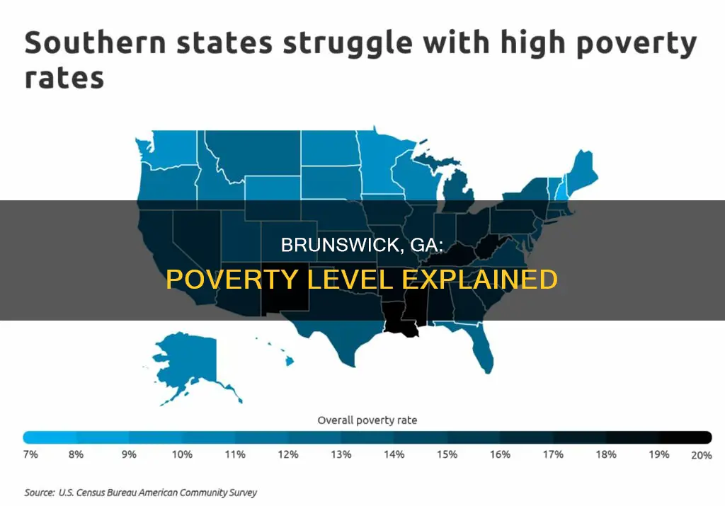 what is considered poverty level in brunswick ga