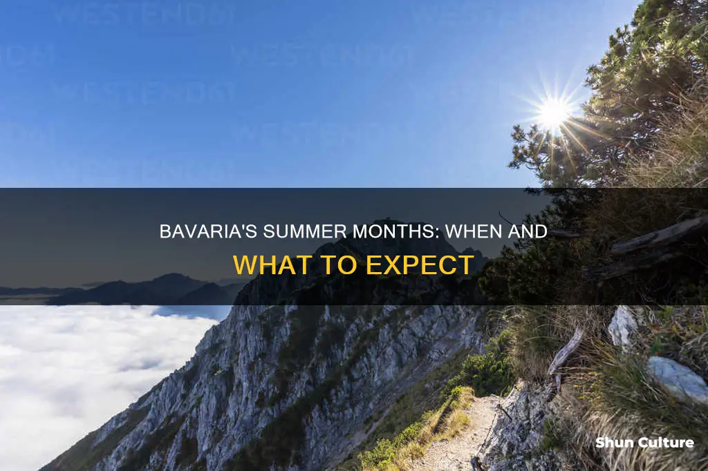 what is considered summer months in bavaria