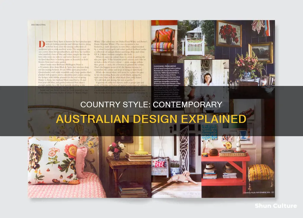 what is contemporary country style australia