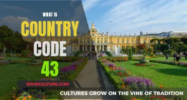 The Country Code Mystery: Unveiling 43's Identity