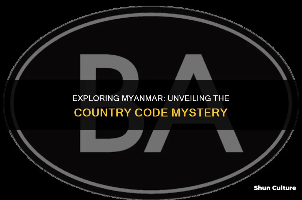 what is country code of burma