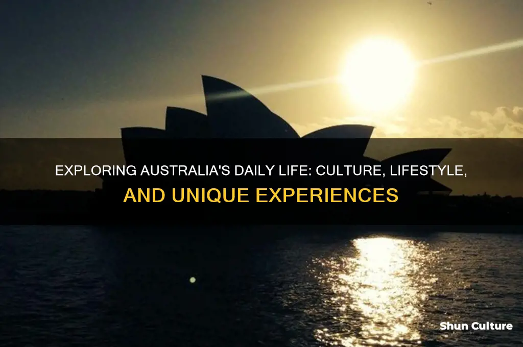 what is daily life like in australia