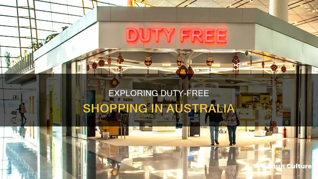 what is duty free australia