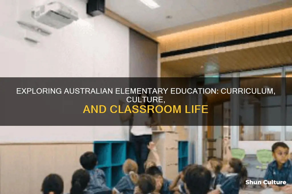 what is elementary school like in australia