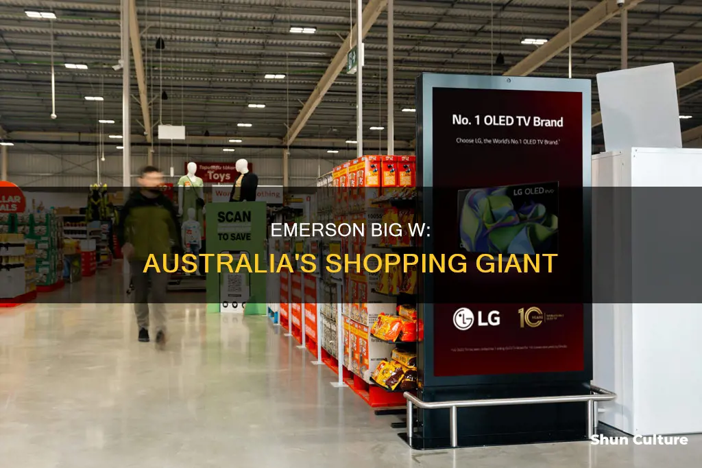 what is emerson big w in australia