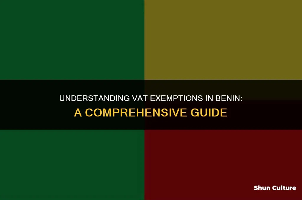 what is exempt vat in benin
