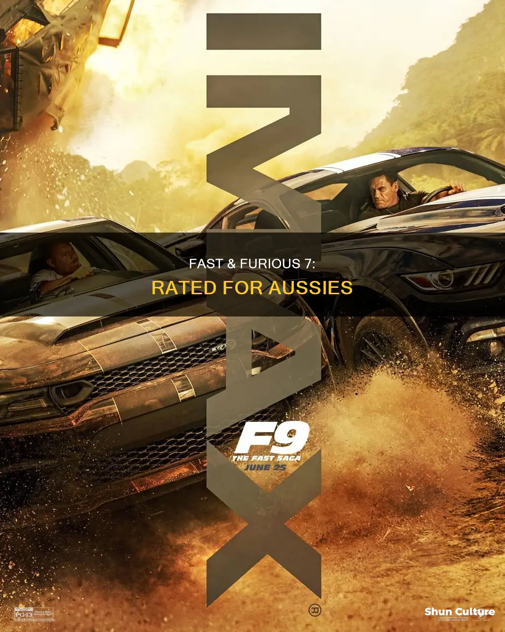what is fast and furious 7 rated in australia