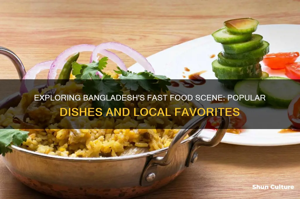 what is fast food in bangladesh