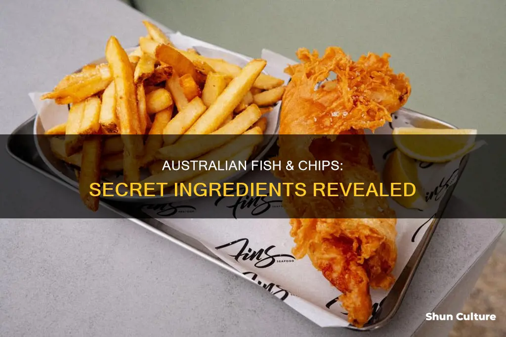 what is fish & chips made from in australia