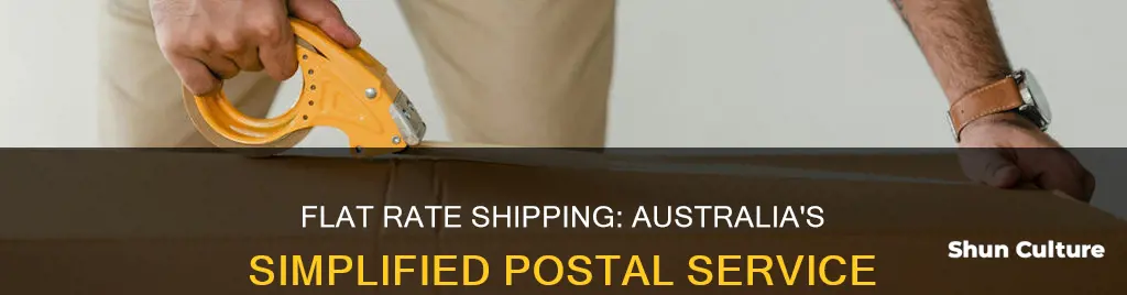 what is flat rate shipping australia