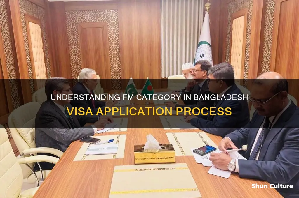 what is fm in bangladesh visa