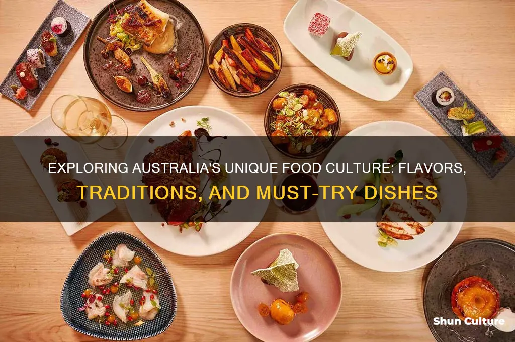 what is food like in australia