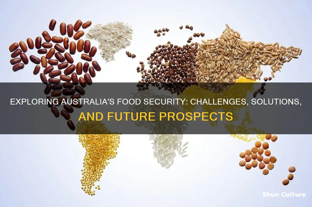 what is food security like in australia