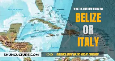 Which Destination is Further: Italy or Belize?