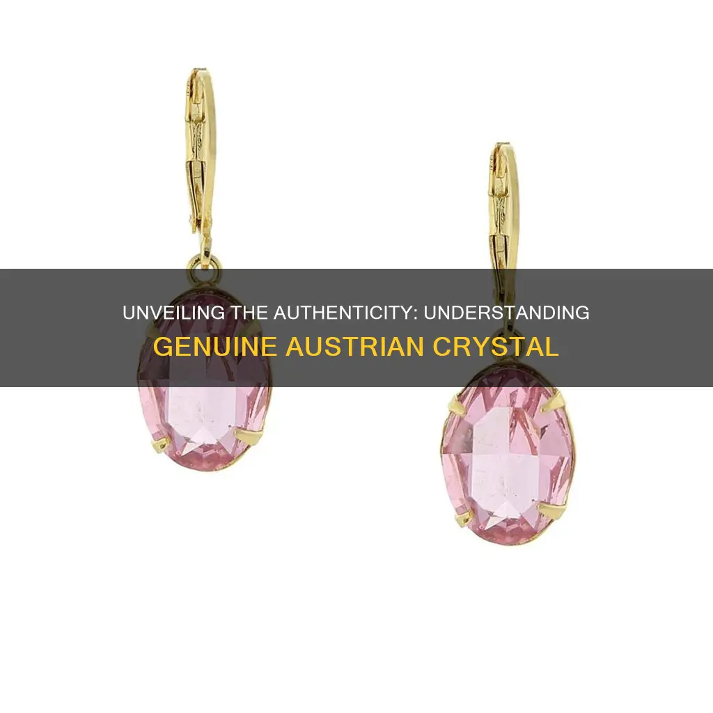 what is genuine austrian crystal