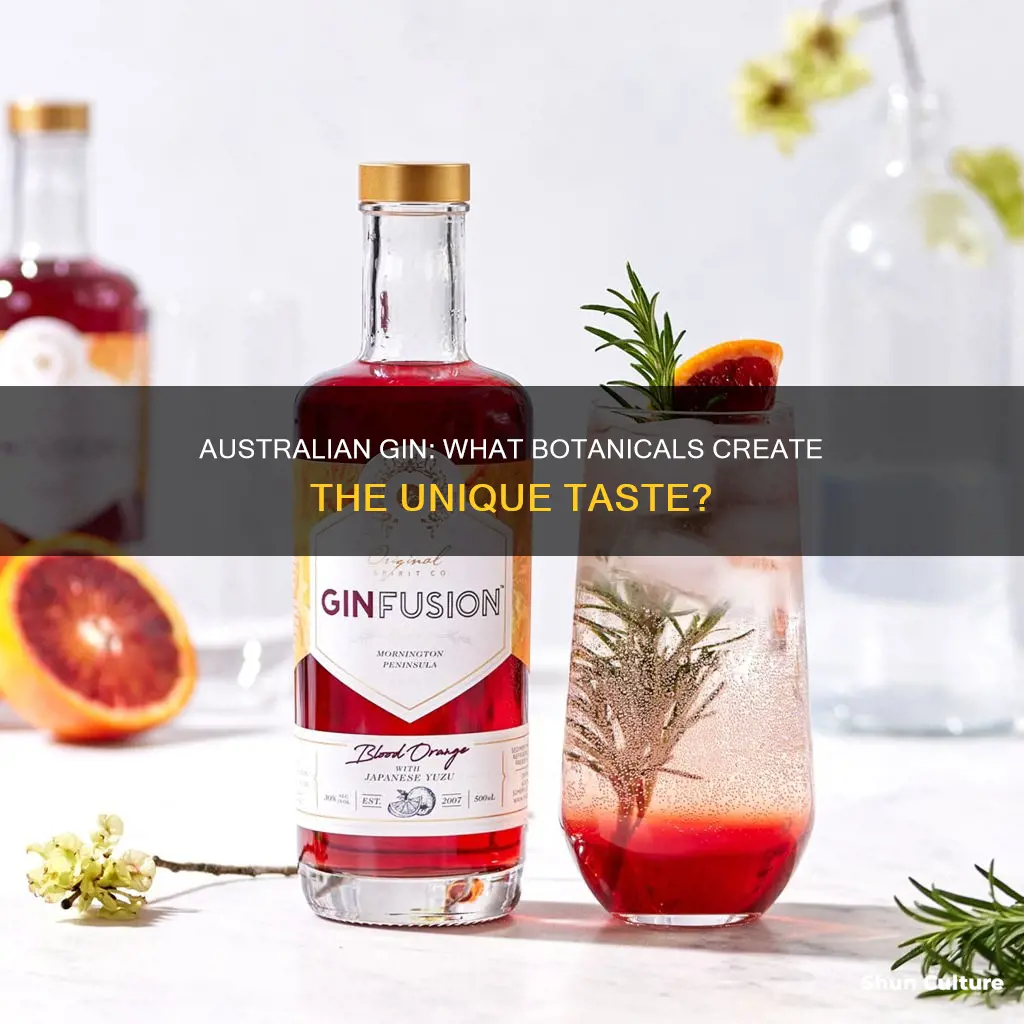 what is gin made from in australia