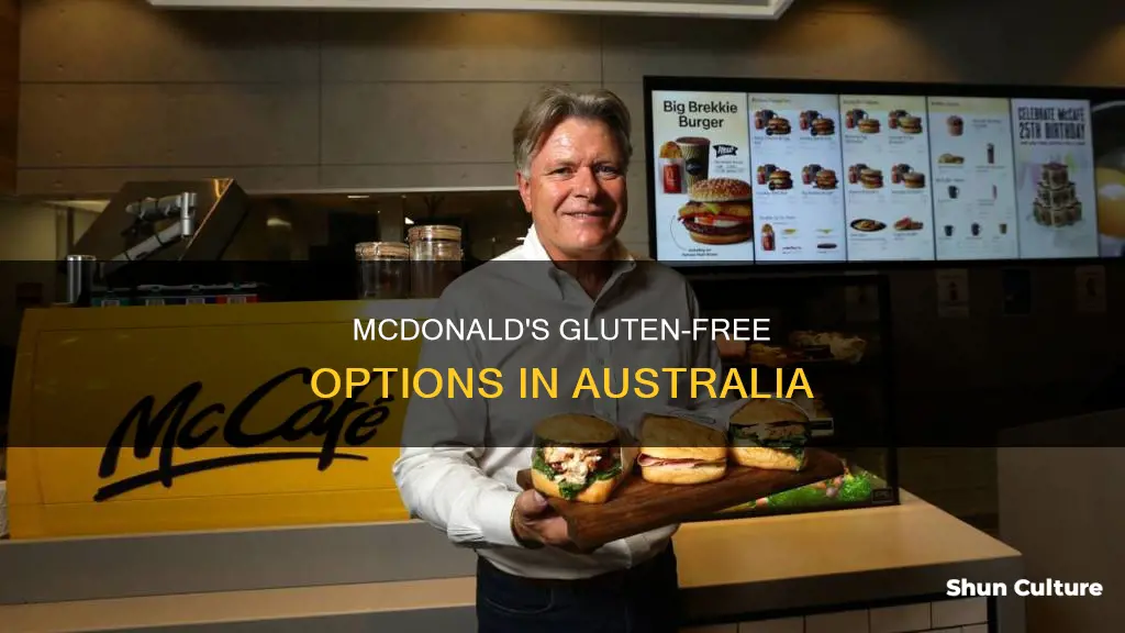 what is gluten free at mcdonalds australia